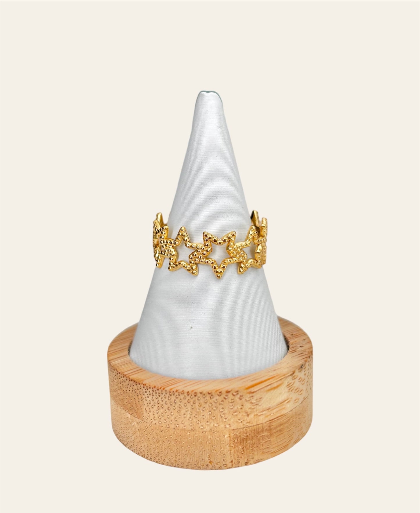 Bague HÉLÉNA acier inox