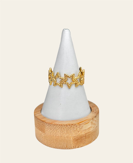 Bague HÉLÉNA acier inox