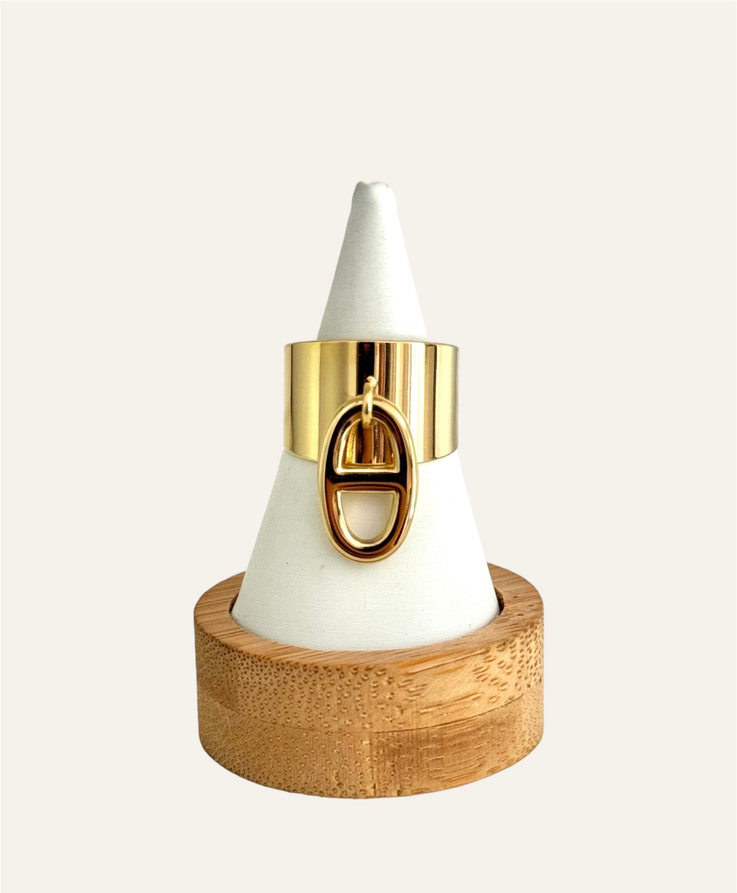 Bague HANAË acier inox
