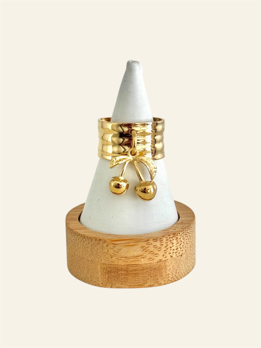 Bague CHERRY acier inox