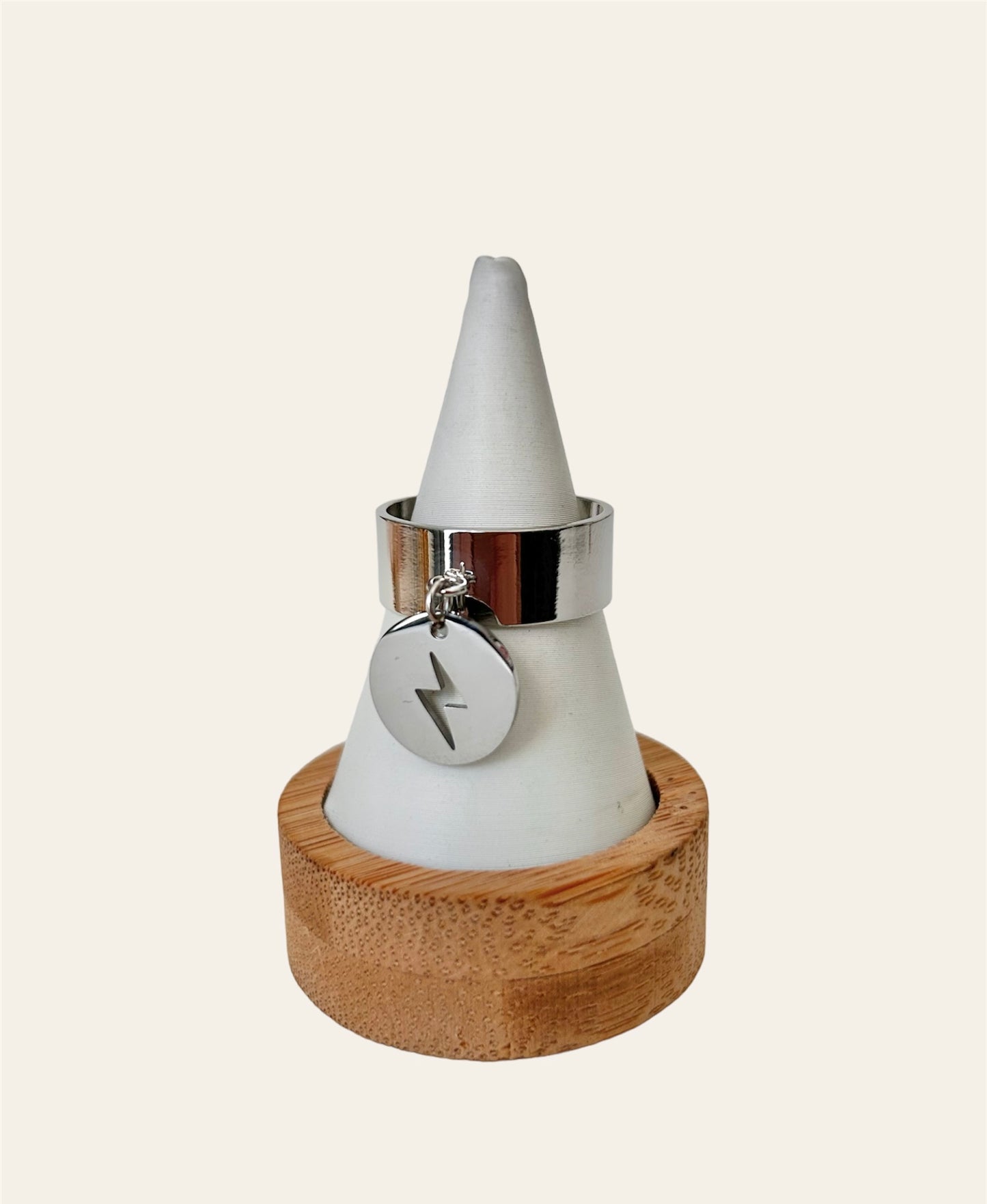 Bague ENOLA acier inox