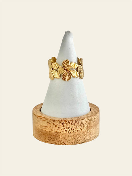 Bague VAHINA acier inox