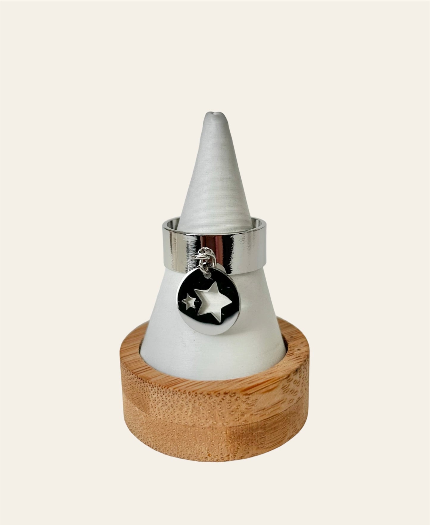 Bague LILOU acier inox