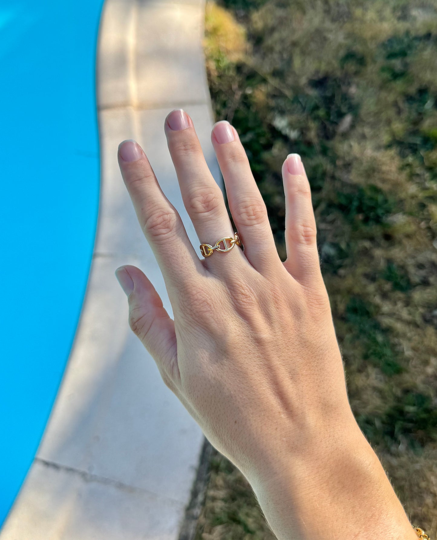 Bague ALIX acier inox