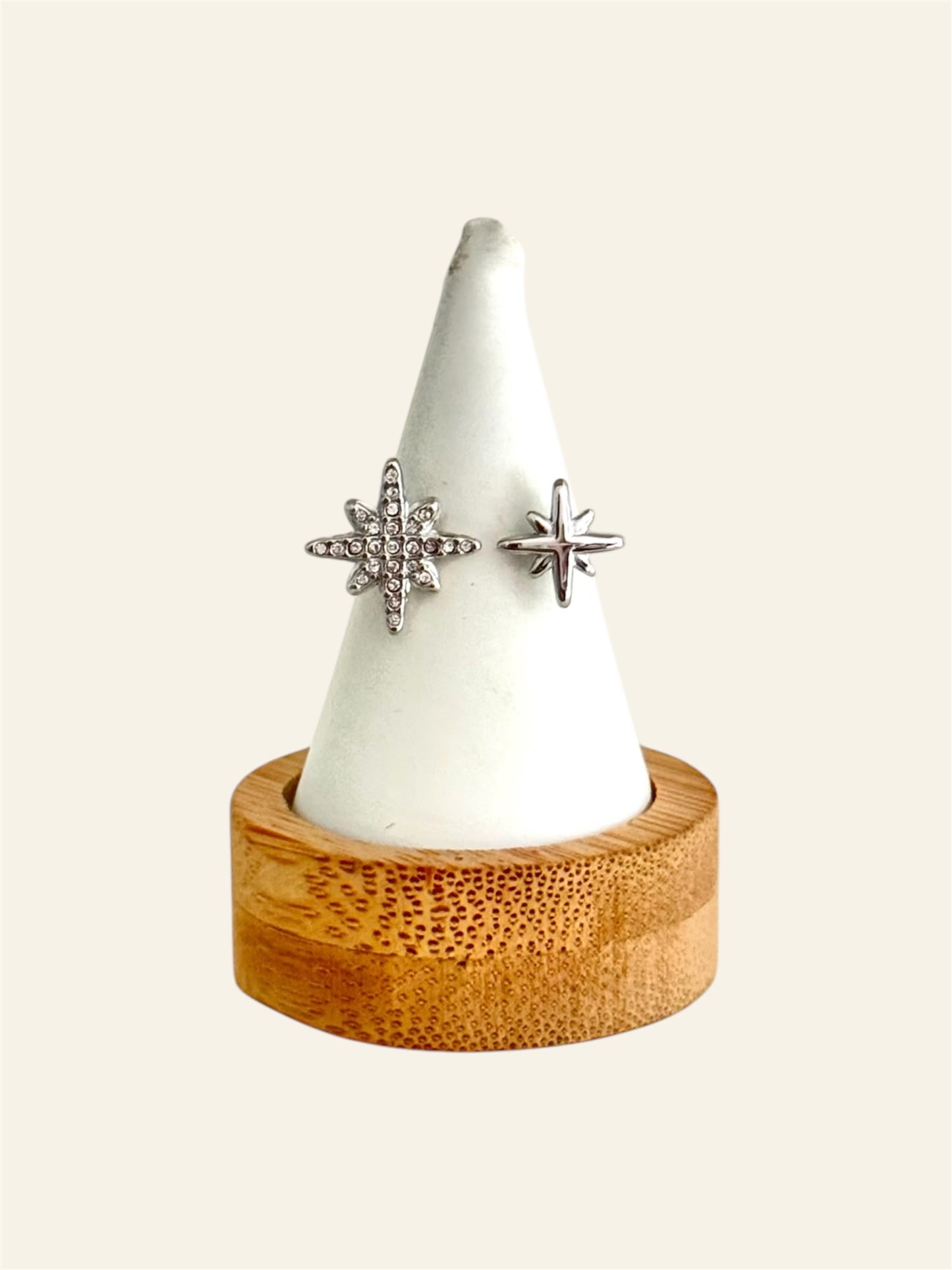 Bague YUNA acier inox