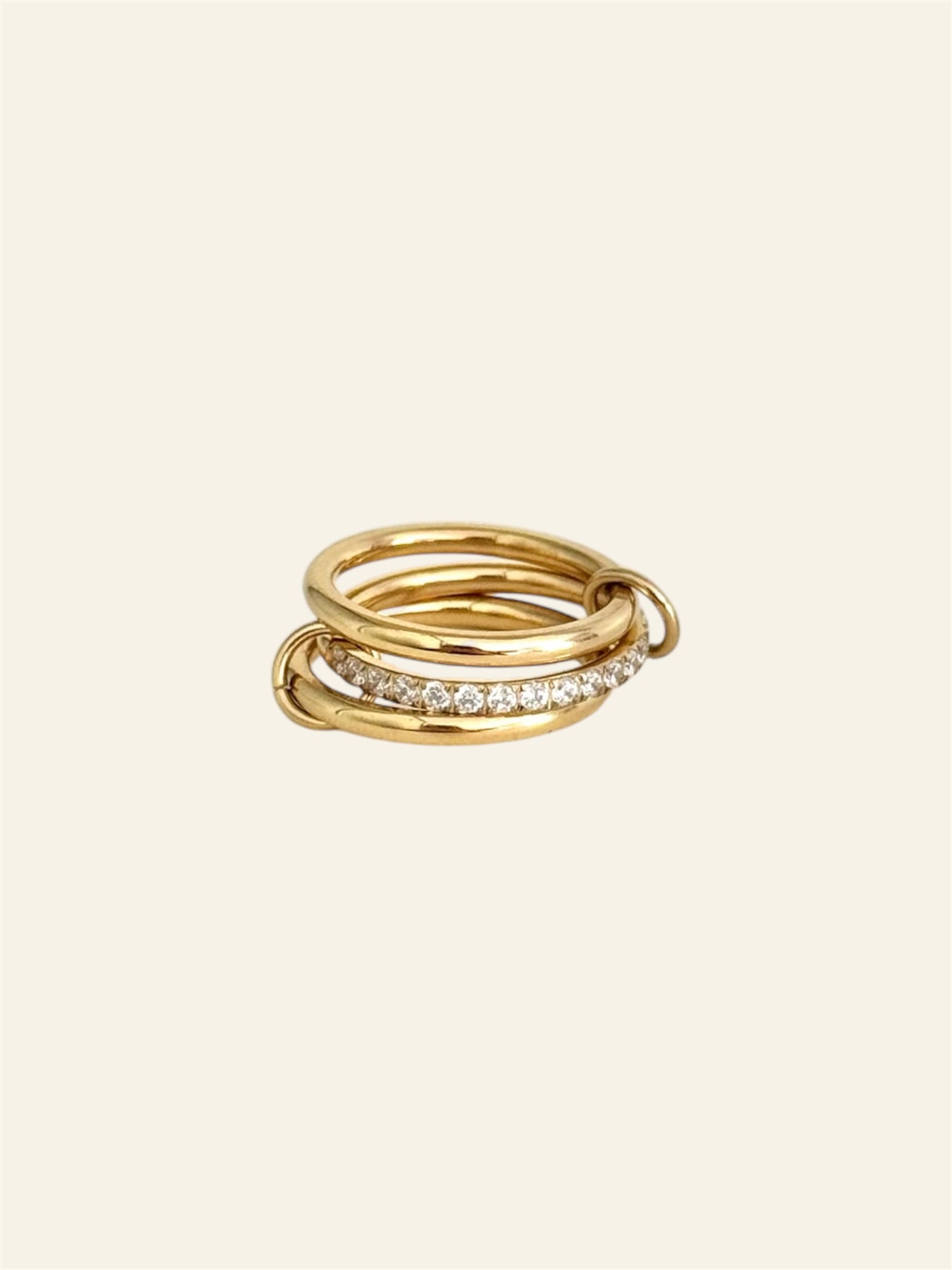 Bague ANAÏS acier inox