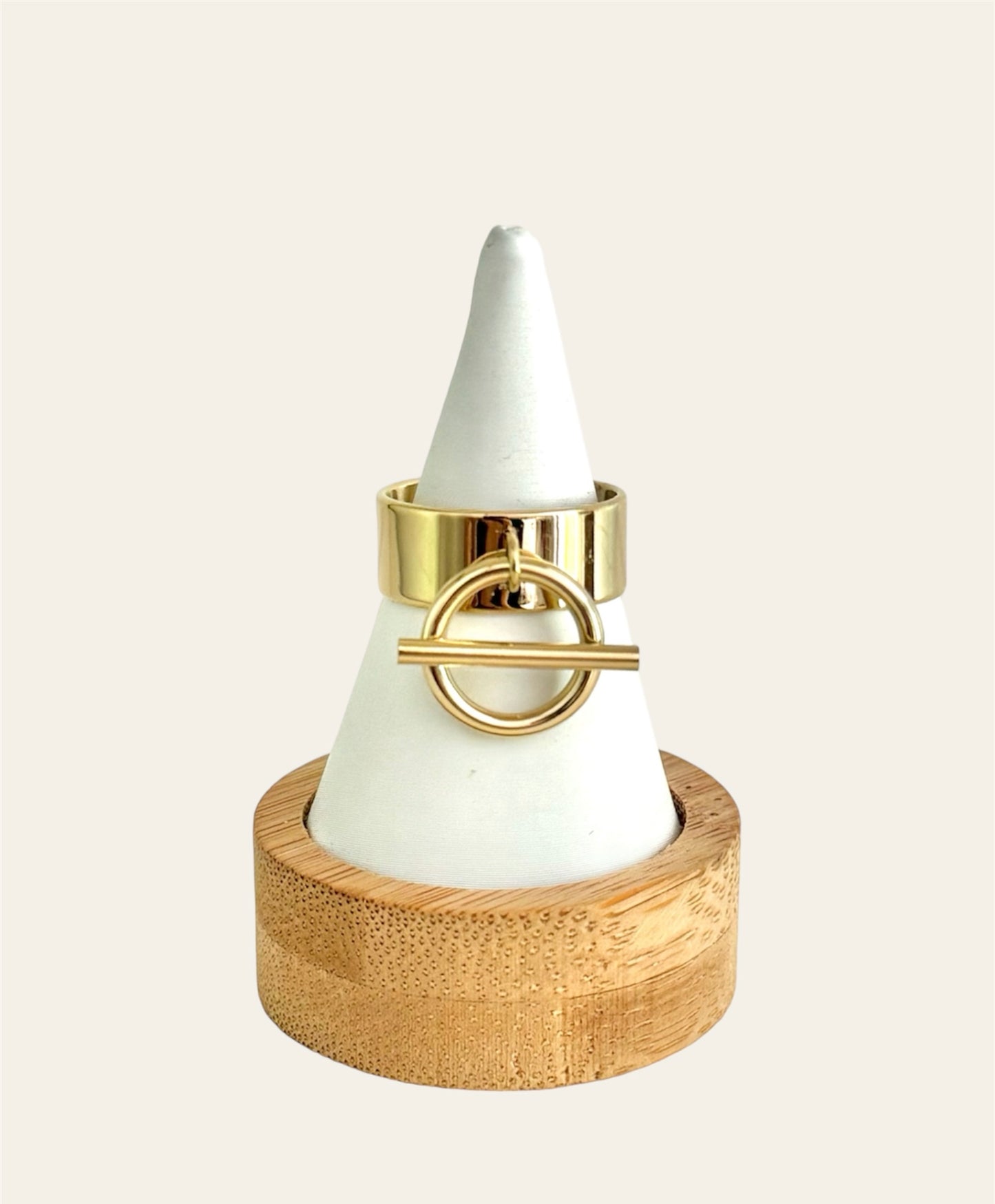 Bague IRIS acier inox
