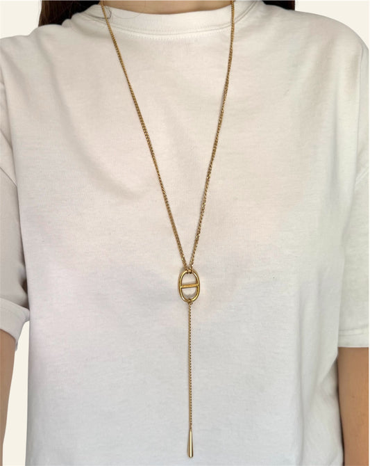 Collier CLÉMENCE acier inox
