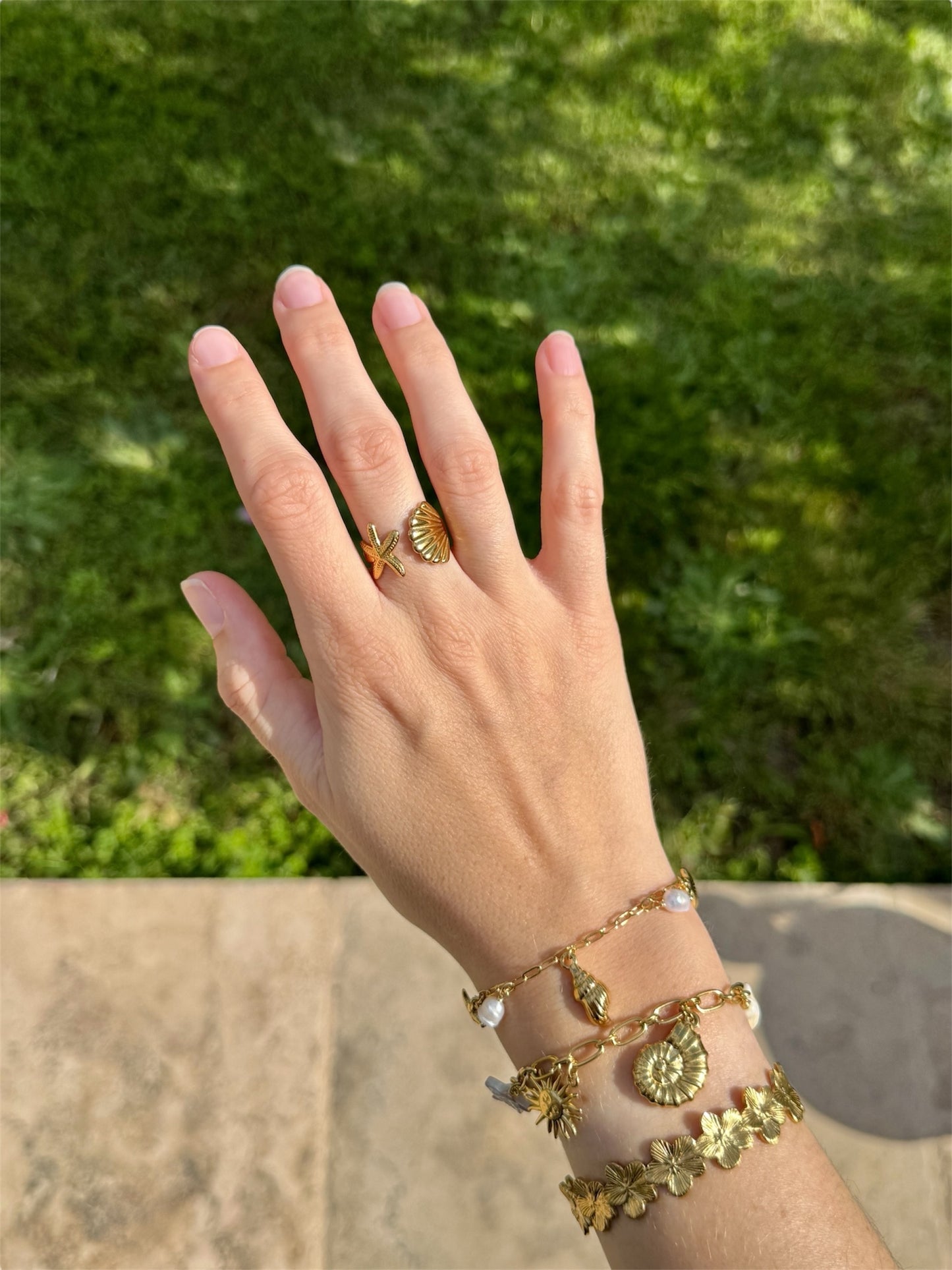 Bague SIRENA acier inox