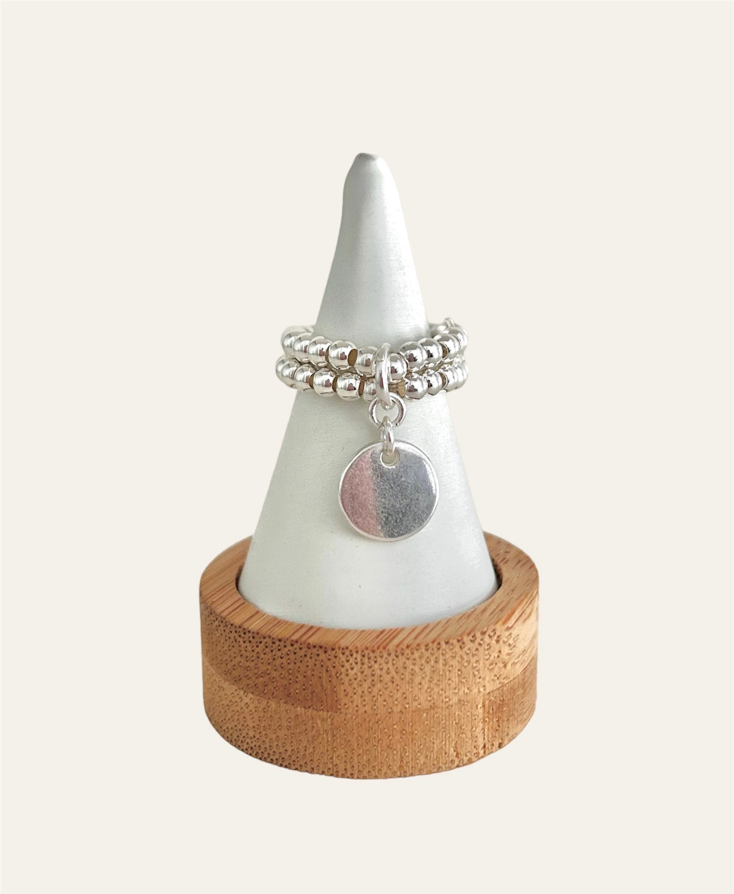 Bague MANÉA (breloque au choix)