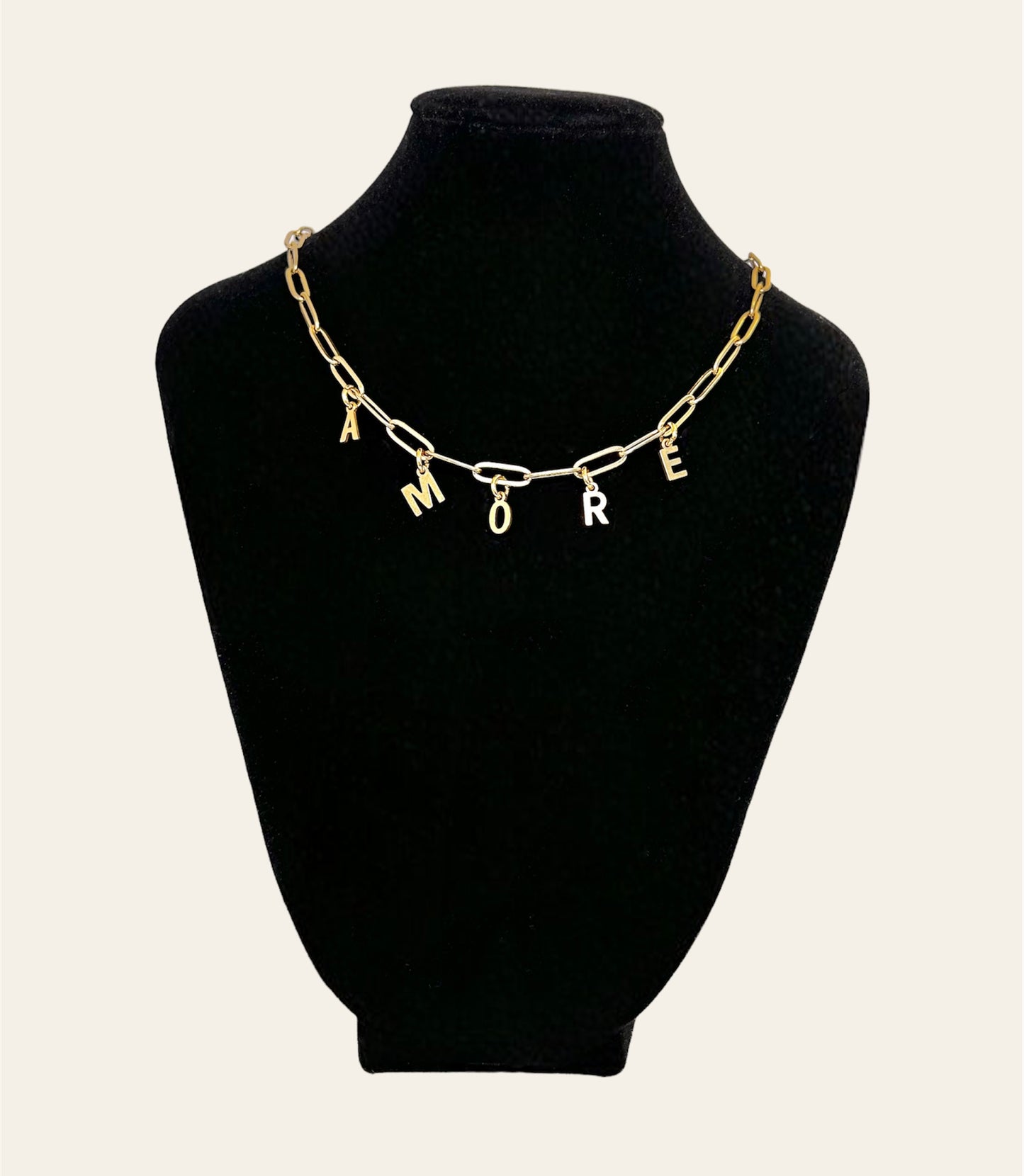 Collier personnalisé 1 à 9 lettres