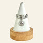 Bague NAÏA acier inox