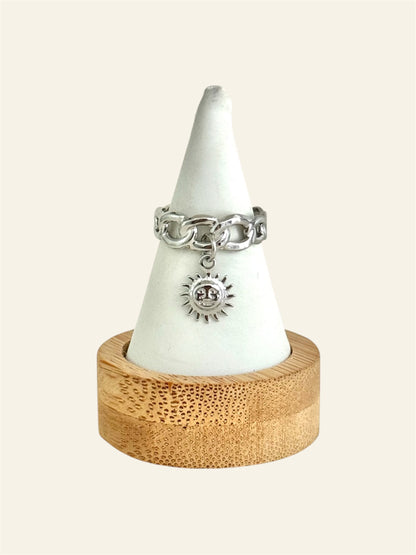 Bague NAÏA acier inox