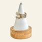 Bague KENZA acier inox