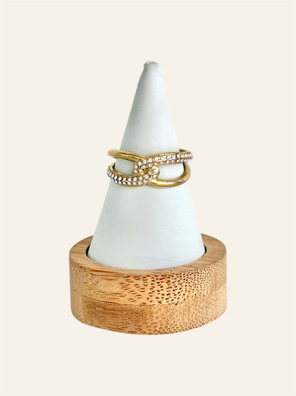 Bague LISON acier inox