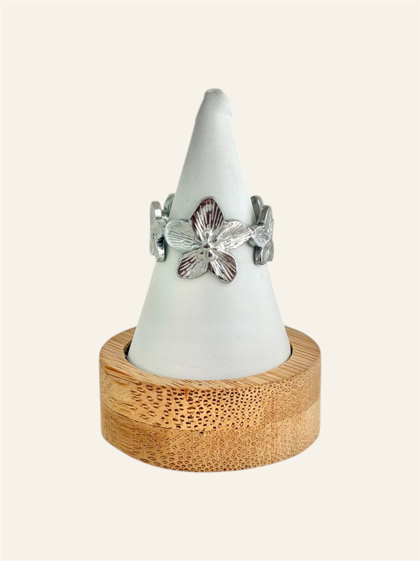 Bague ANAYA acier inox