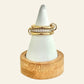 Bague ANAÏS acier inox