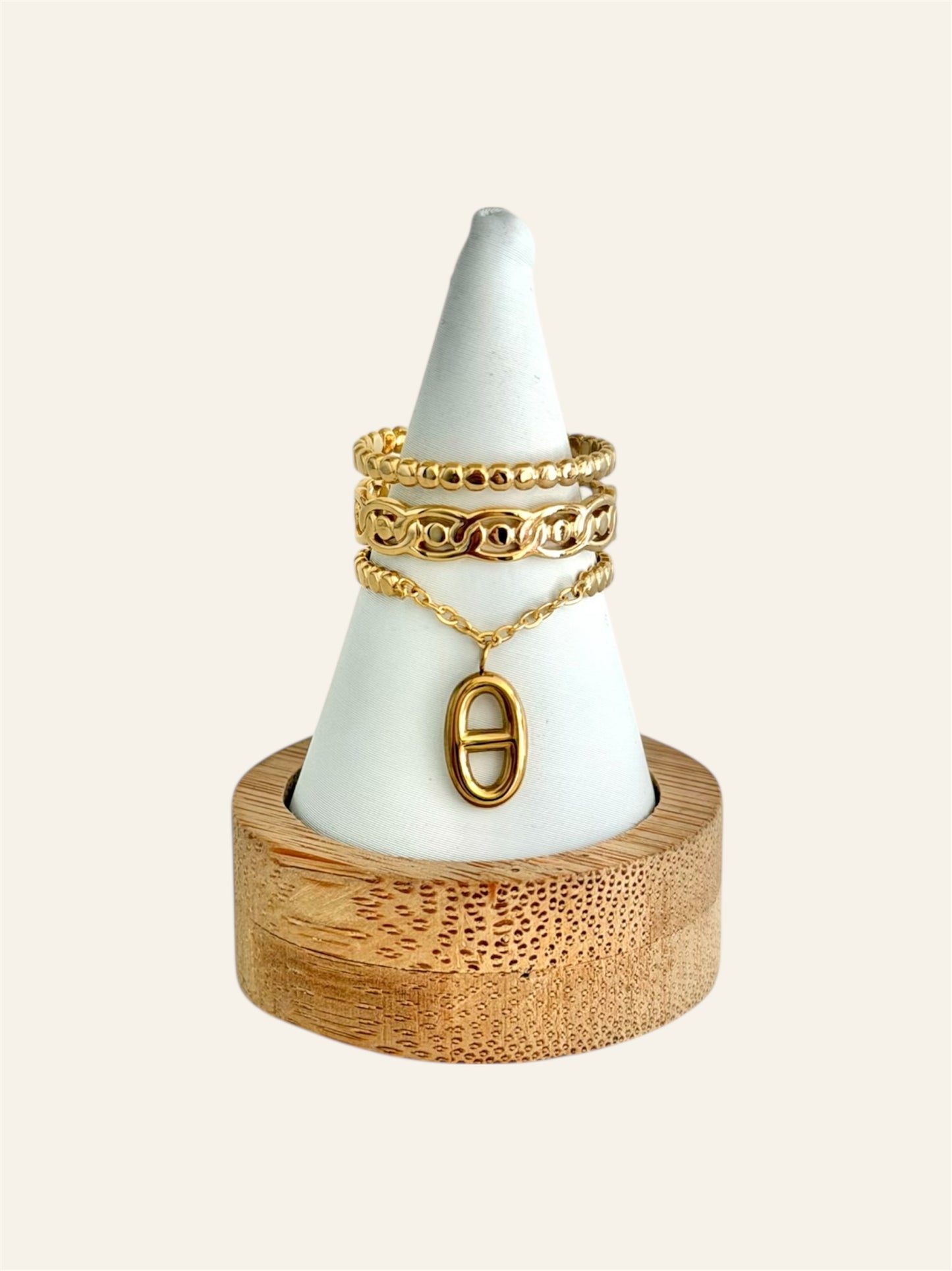 Bague CHLOÉ acier inox