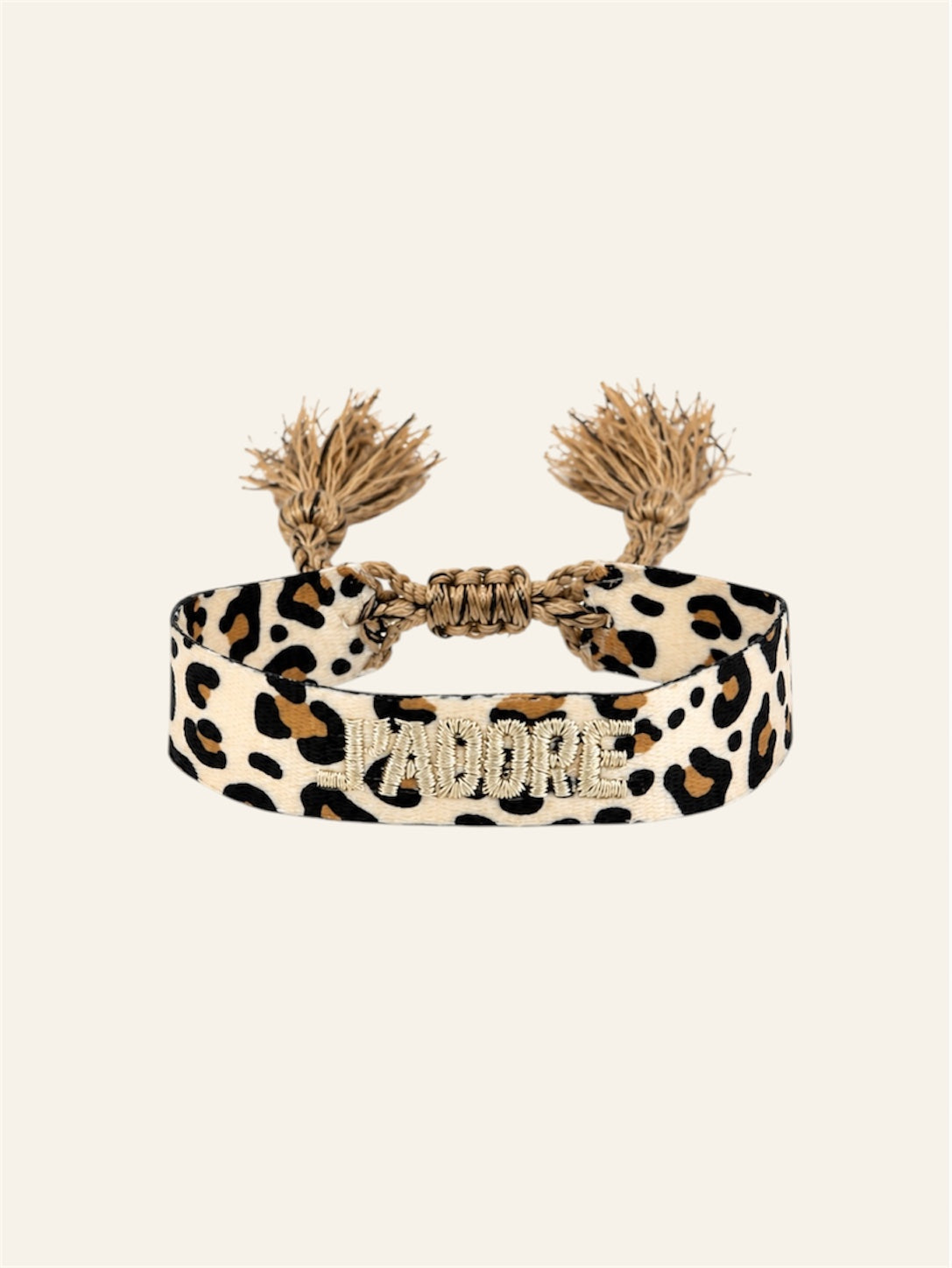 Bracelet J’ADORE léopard