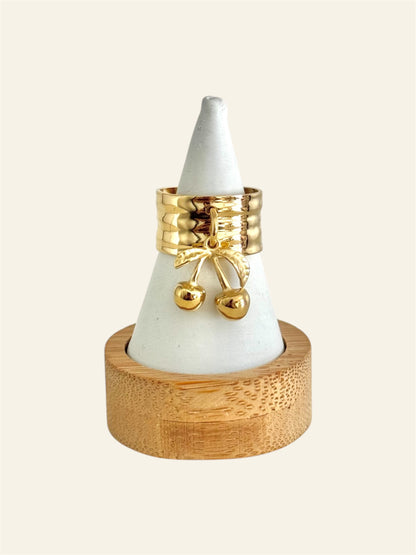Bague CHERRY acier inox