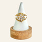 Bague TESSA acier inox (anti-stress)