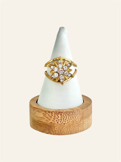 Bague TESSA acier inox (anti-stress)