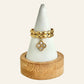 Bague CLÉA acier inox