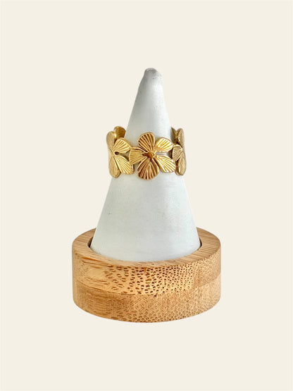 Bague VAHINA acier inox