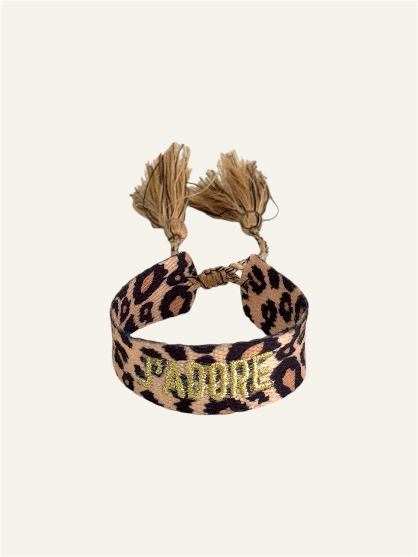 Bracelet J’ADORE léopard