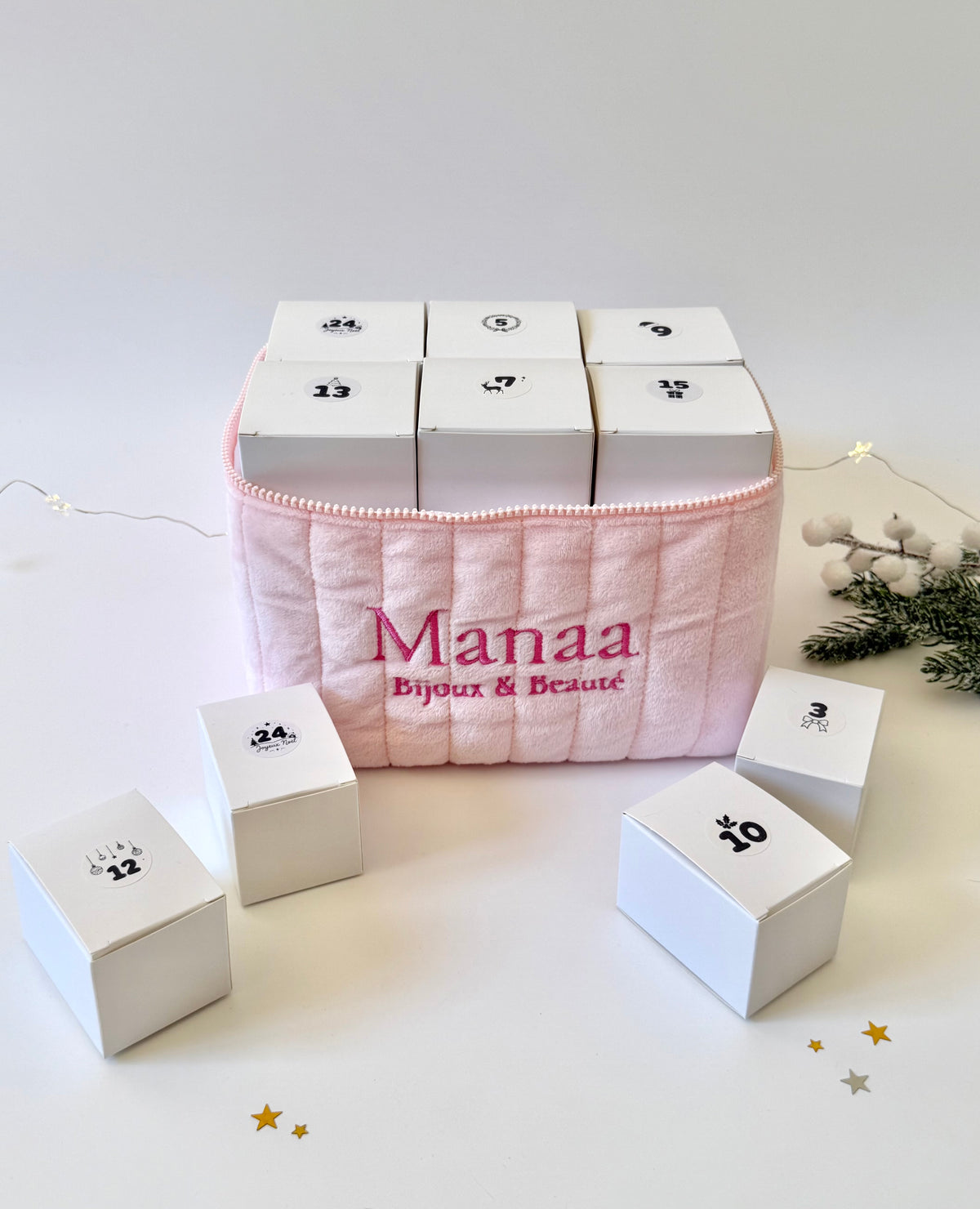 PRÉCOMMANDE – Calendrier de l’Avent 12 cases