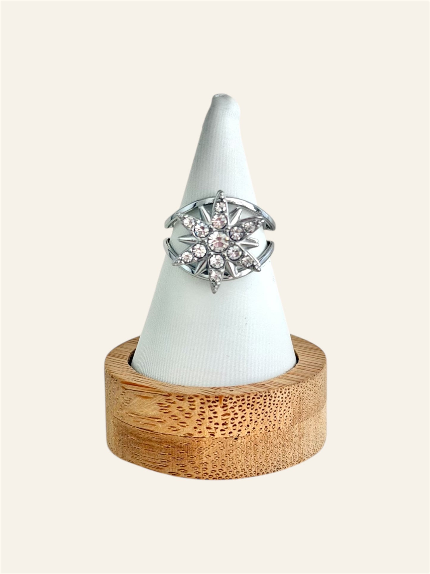 Bague TESSA acier inox (anti-stress)