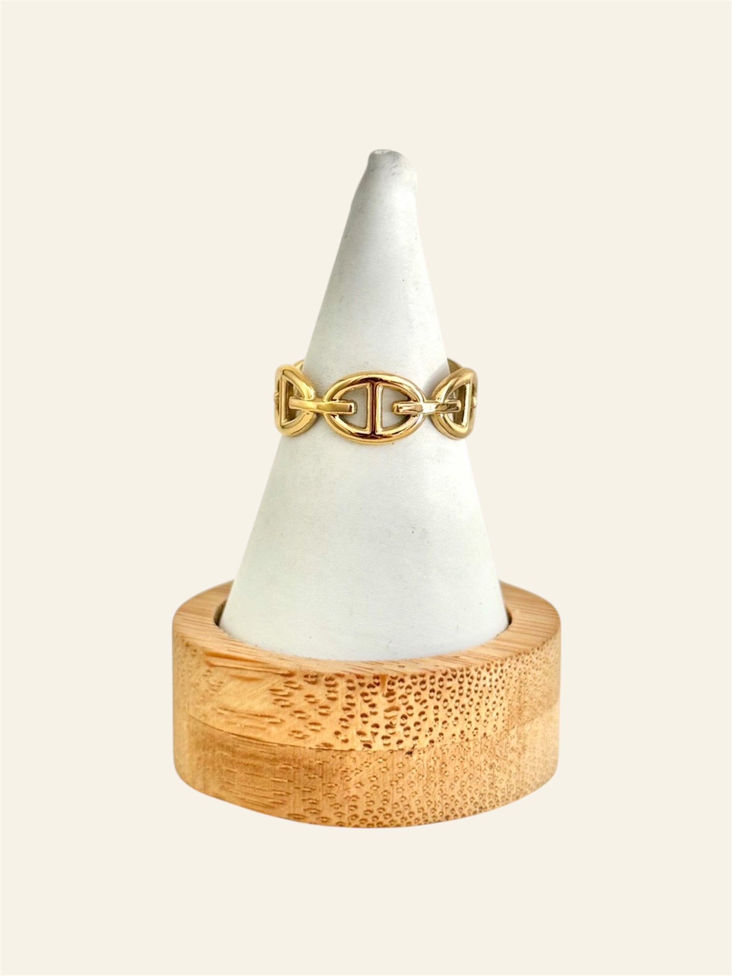 Bague ALIX acier inox