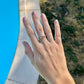 Bague ALIX acier inox