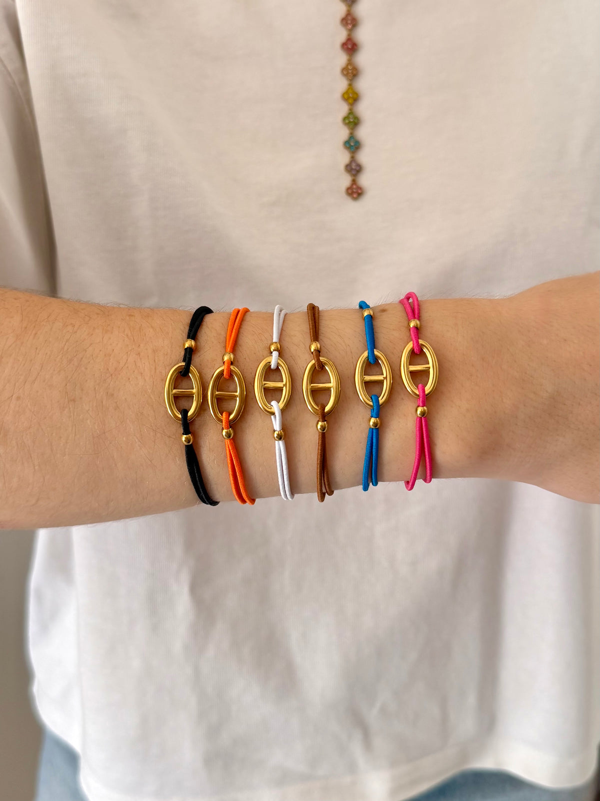 Bracelet ELISA - 6 coloris disponibles