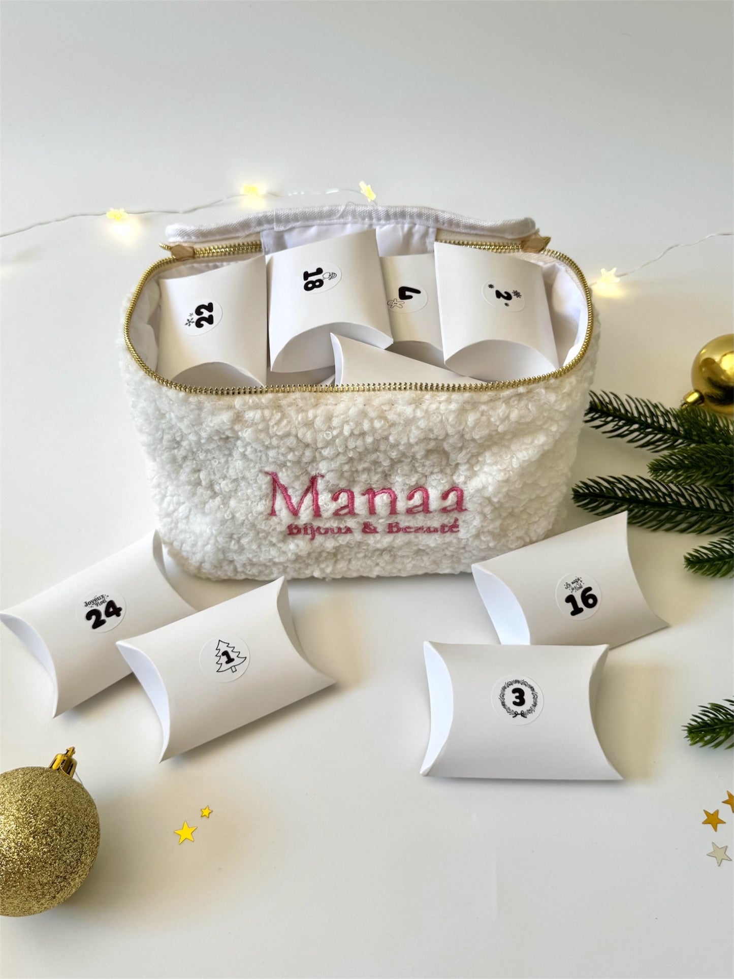 PRÉCOMMANDE calendrier de l’avent 12 cases (uniquement bijoux)