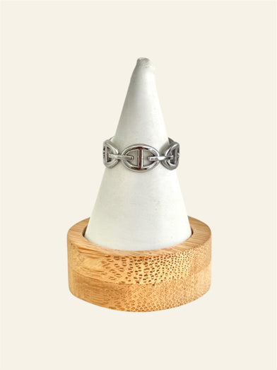 Bague ALIX acier inox