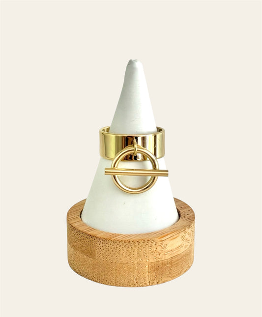 Bague IRIS acier inox