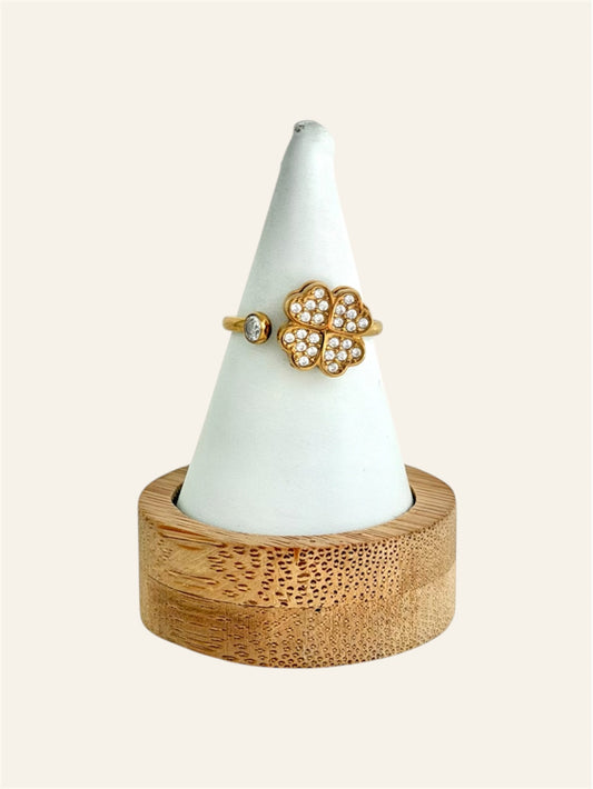 Bague FLAVIE acier inox (anti-stress)