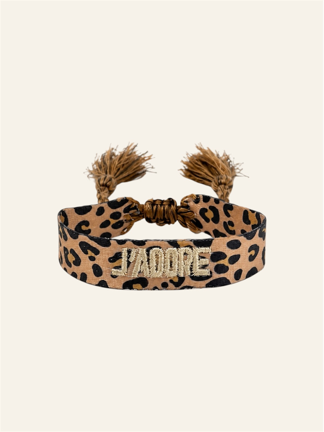 Bracelet J’ADORE léopard